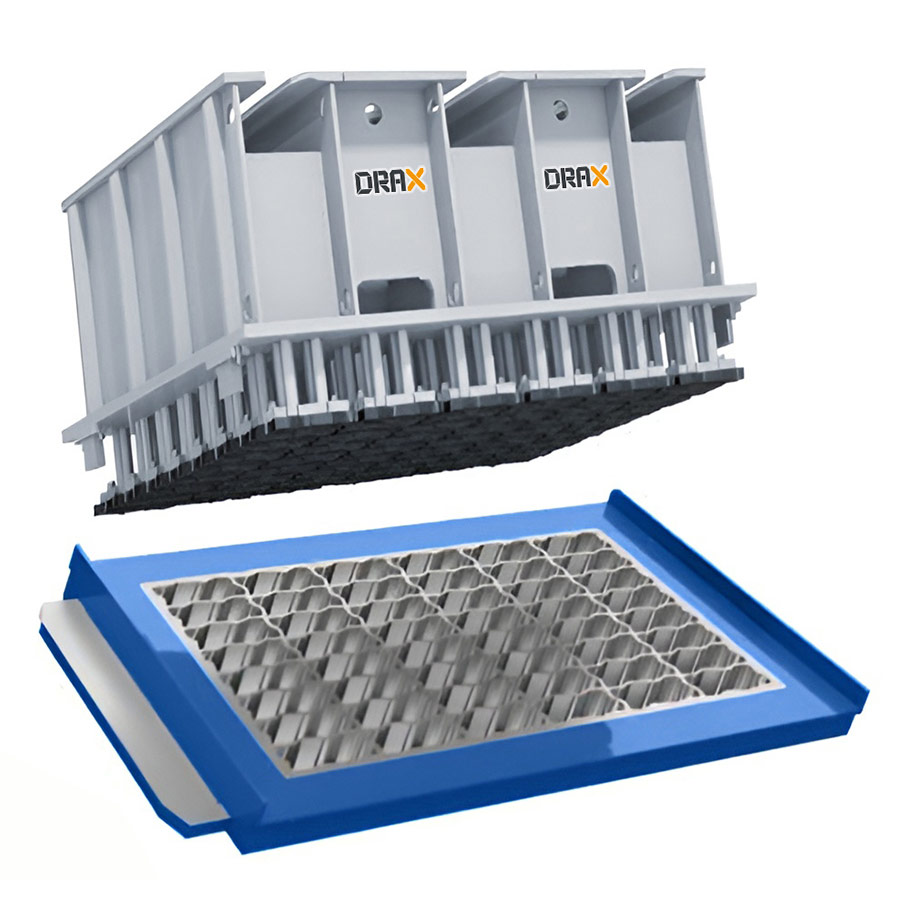 Zigzag Paver mold for brick machine