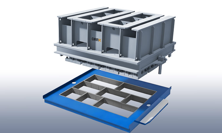Replacement TECHMATIK Paver Cuberstone mold