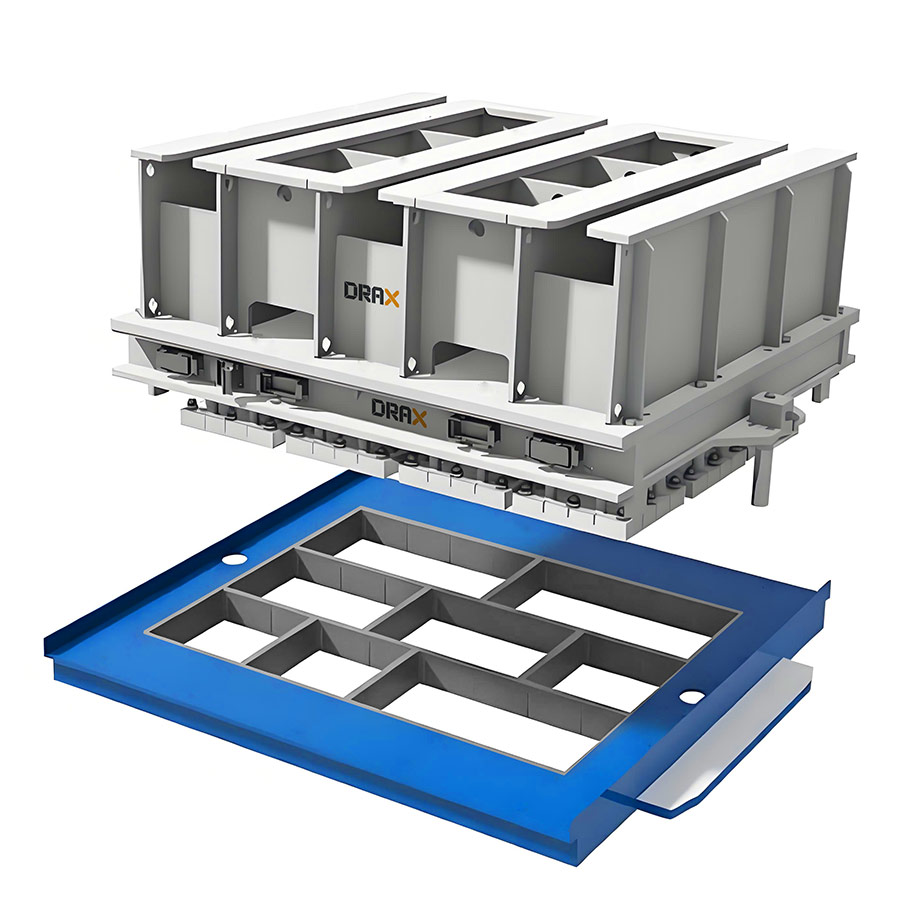 concrete paver blocks machine mold