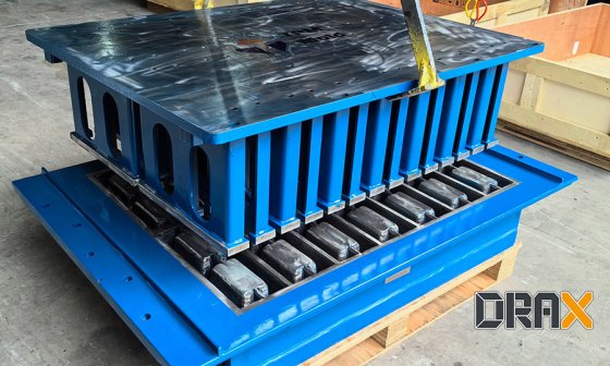 Wear-Resistant Hollow Block Mold for Qunfeng QFT10-15 in Southeast Asia